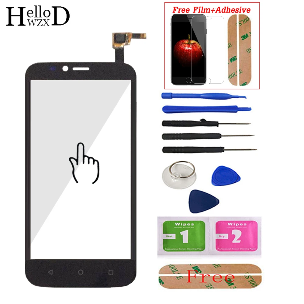 Сенсорный экран для Huawei Ascend Y625 Y 625 сенсорный дигитайзер панель клей + защита