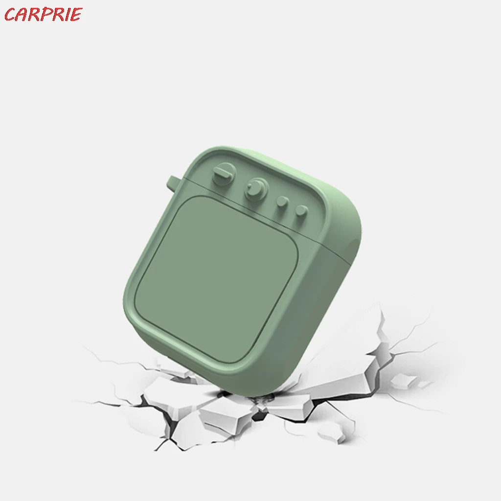 CARPRIE Ретро дизайн телевизионные силиконовые наушники F AirPods протектор