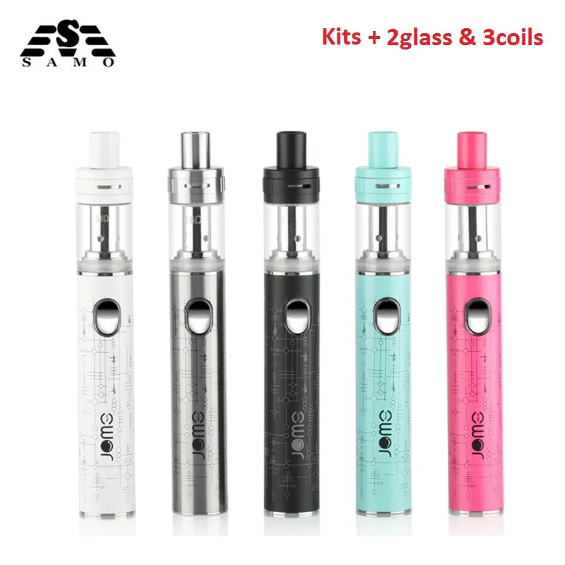 Jomotech Роял 30 Вт Vape ручка комплект с 3 катушки 2 стекла электронная сигарета 1300