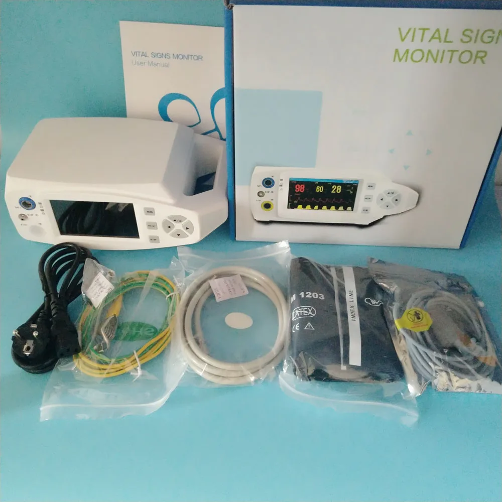 Медицинское оборудование, измерительный прибор для измерения кровяного давления, оксиметр SPO2, пульс, настольный монитор для пациента Bp YK810B