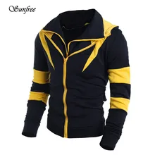 Sunfree 2016 New Hot Sale Men Retro Long Sleeve Hoodie Hooded Sweatshirt Tops Jacket Coat Outwear Brand New High Quality Dec 1
