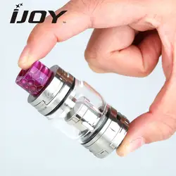 Оригинал IJOY капитан X3 бак subohm 8 мл/6 мл большой Ёмкость Топ заполнения дизайн w/0.2ohm 0.4ohm катушки электронной сигареты Vape распылителя