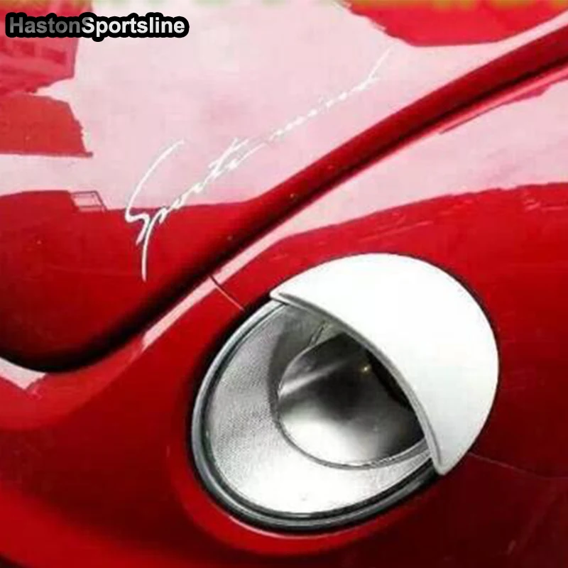 Beetle СТЕКЛОВОЛОКНО FRP праймер фара век отделка бровь для Volkswagen VW 1998 2005|headlight