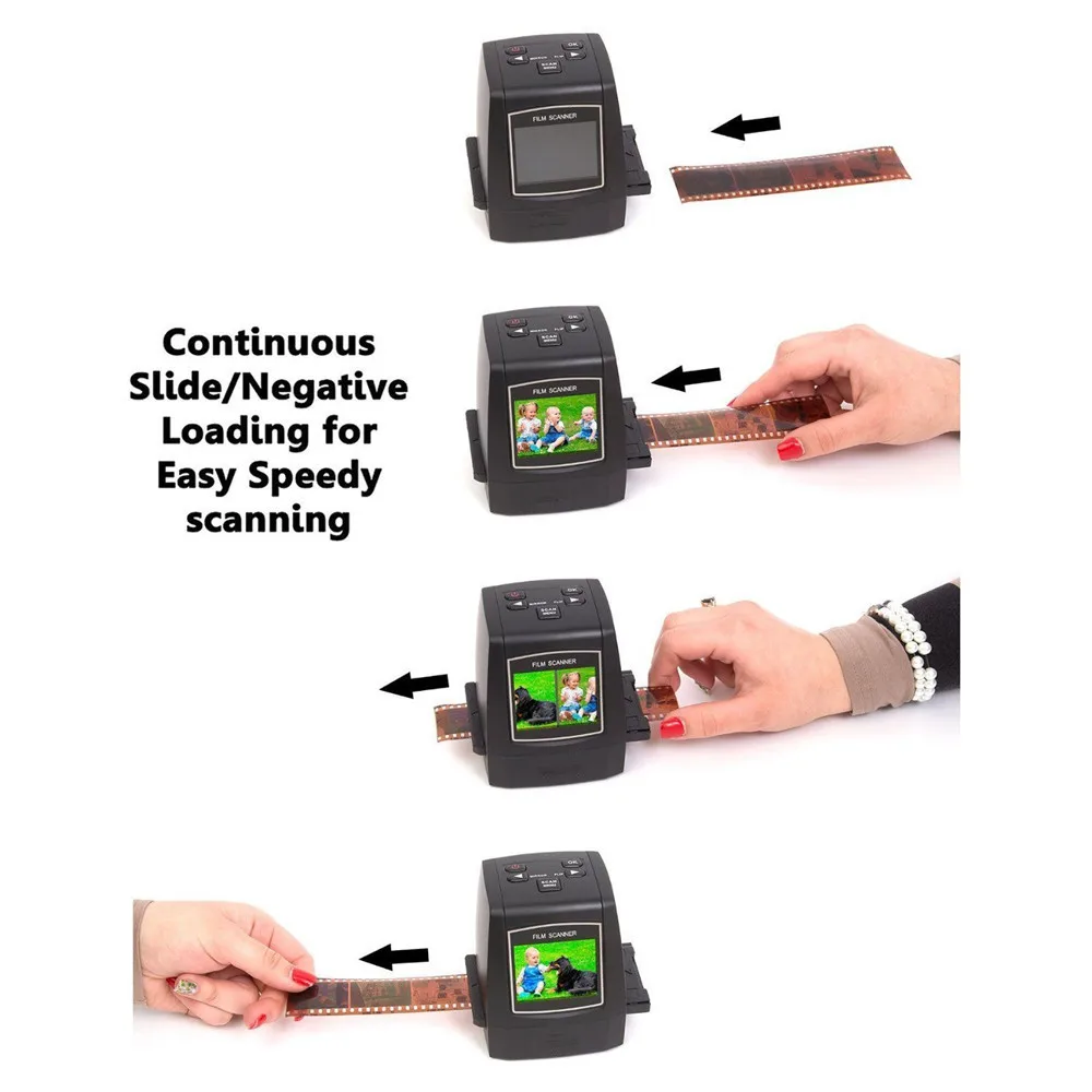 

2016 New 5MP 35mm Negative Film Slide Viewer Scanner USB Digital Color Photo Copier 8007250