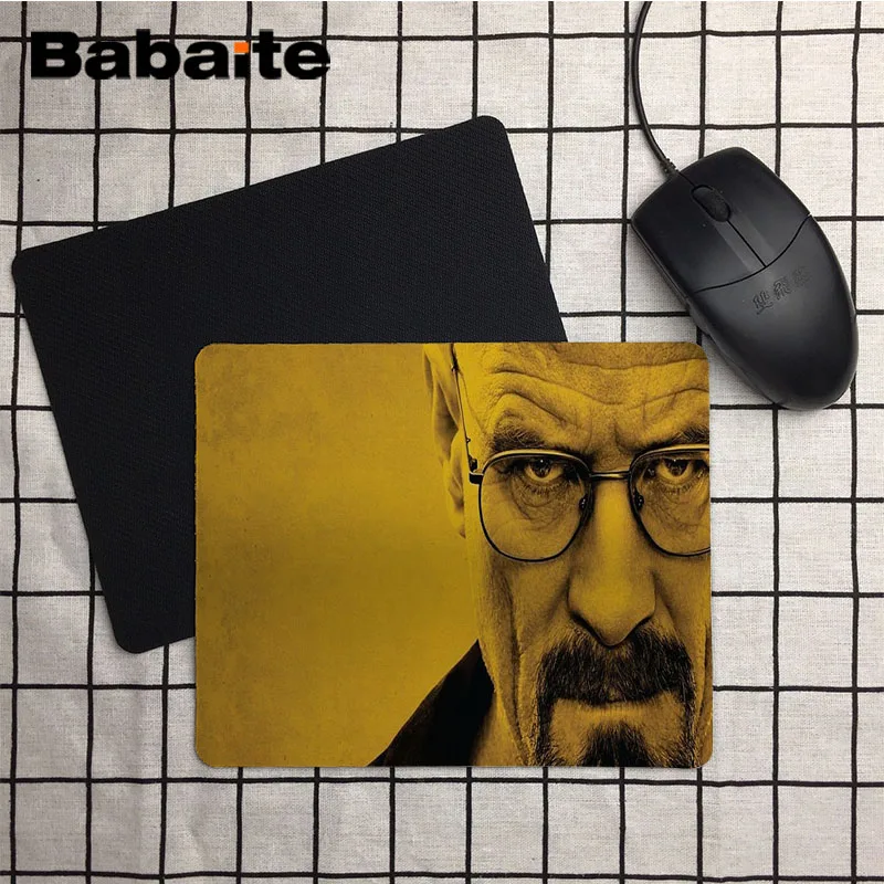 Babaite Poplar Breaking Bad I am Heisenberg прочный резиновый силиконовый коврик для ноутбука