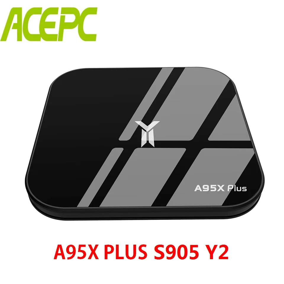 

A95X Plus TV Box Android 8.1 SET TV BOX Amlogic S905 Y2 4GB DDR4 RAM 32GB ROM 2.4G/5G WiFi USB3.0 BT4.2 Support 4K H.265 HDMI2.1