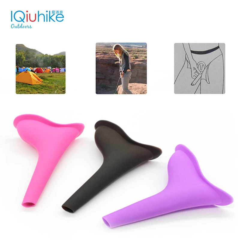 

IQiuhike 1 Pcs Women Urinal Travel Outdoor Camping Soft Silicone Urination Device Stand Up & Pee Female Urinal Toilet
