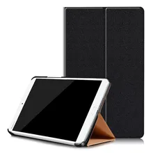Tempered Glass Screen Protector Film + PU Leather Stand Cover Case for Huawei Mediapad M3 BTV-W09 BTV-DL09 8.4 inch tablet