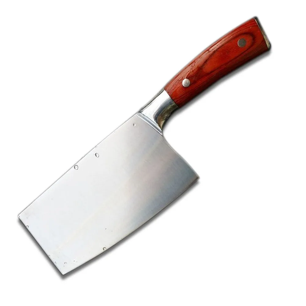 Набор кухонных ножей нержавеющая сталь деревянная рукоятка chop bone нож отбивная кости нож режущий инструмент