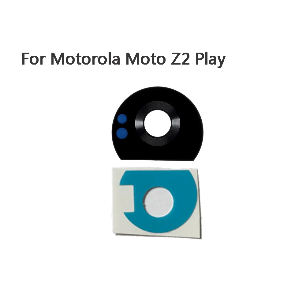 5 шт./лот OEM для Motorola Moto Z2 Play задняя камера стеклянная линза часть (стекло с