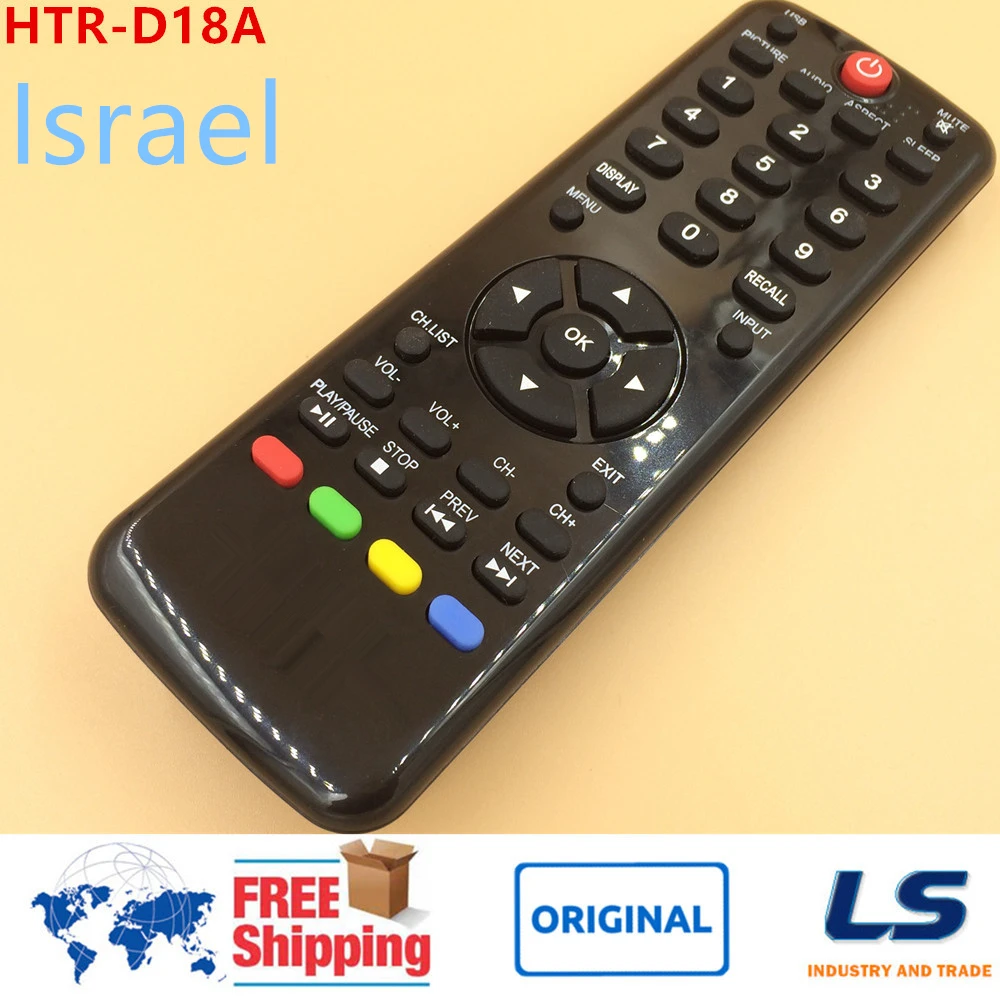 Baru Remote control HTR-D18A HTRD18A cocok untuk Haier LE42B50 LE32B50 LE39B50 LE32B50 HTR-D18A LE32T1000 LCD LED TV Remote Control