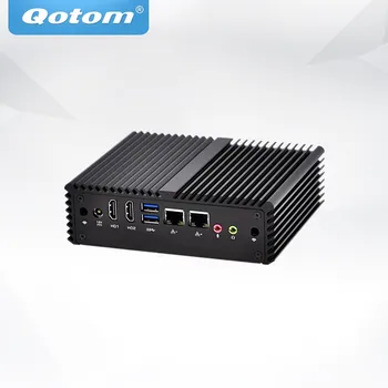 

QOTOM industrial PCs Q430SY Q450SY Core i3-4020Y i5-4300Y processor, AES-NI SIM slot Dual LAN Fanless IPC