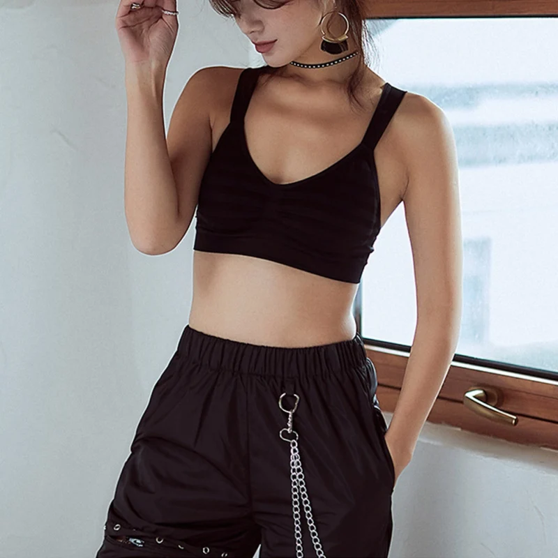 

New Seamless One-piece Beauty Back Striped Tube Top Simple And Comfortable Bottoming Wrapped Chest Underwear