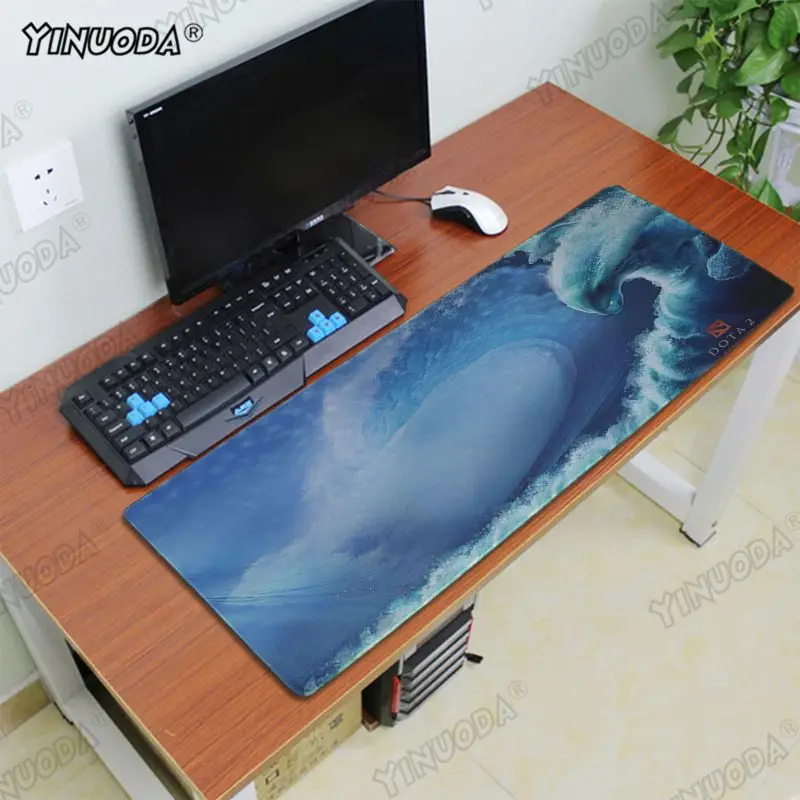 Yinuoda винтажный крутой игровой коврик Dota 2 настольный резиновый для мыши ноутбука