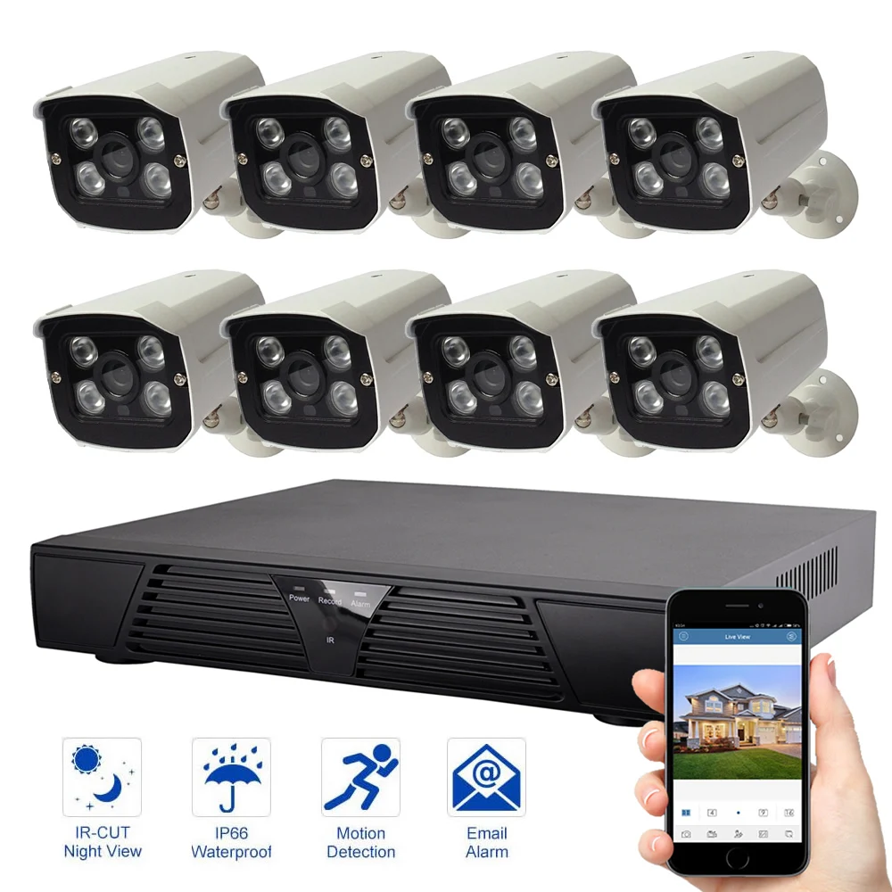 Buy 8CH 1080P IP Camera Video Surveillance System
