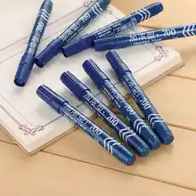Marker pen 10 pcs Lot oil ink Token s pen Liquid chalk pen Stationery Office material