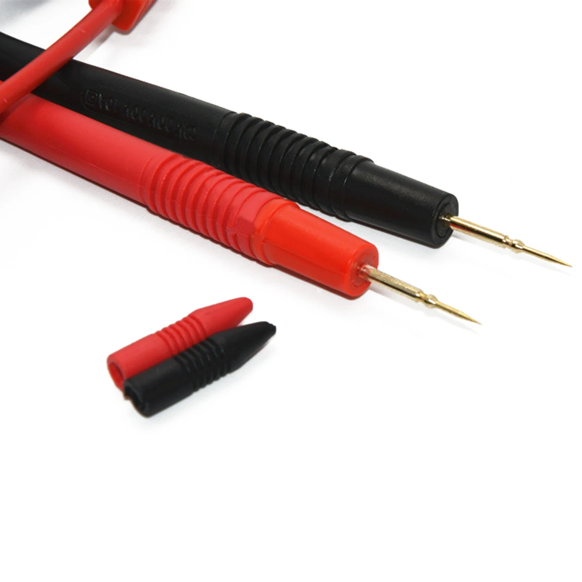 1 Pair 1000V 10A Digital  Multimeter Meter Test Leads Cable Probe Copper Sharp Needle Test Lead For LED SMD IC Chip Components