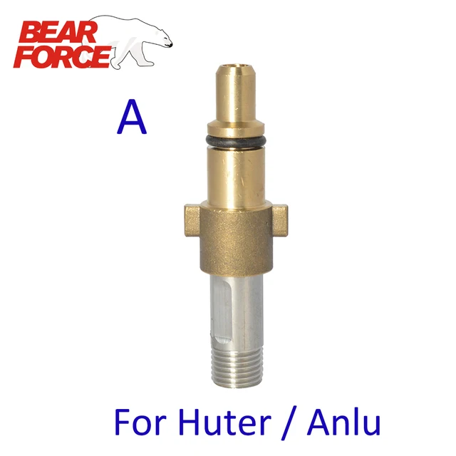 Adapter For Foam Nozzle Generator Snow Lance Adapter For Foam Nozzle Generator Snow Lance Cannon Huter Anlu High Pressure Washer