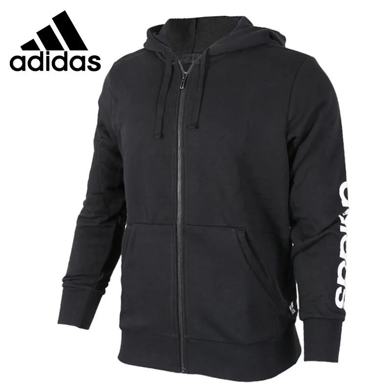 

Original New Arrival 2018 Adidas ESS LIN FZ FT Men's jacket Hooded Sportswear