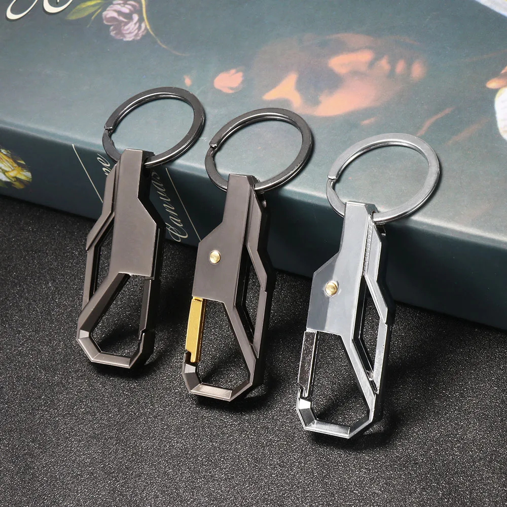 Cool Design Keychain Metal Key Knob Fashion Key Holder Car Accessories