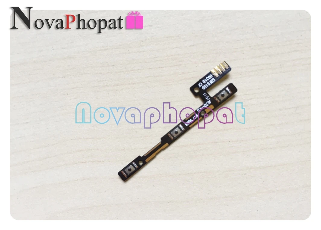 Novaphopat для Alcatel One Touch POP 2 OT5042 5042 5042D питание вкл/выкл громкость вверх-вниз Кнопка переключения гибкий кабель+ трек