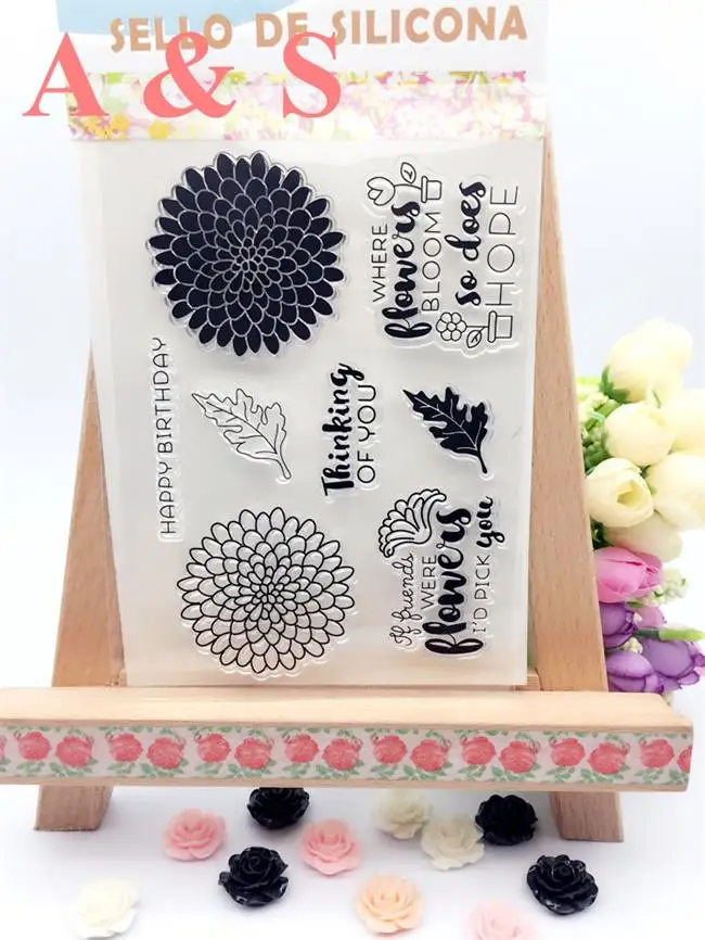 

5Designs Bird Wood Home Sport Sign Christmas Transparent Clear Stamp DIY Silicone Seals Scrapbooking/Card Making/Photo Album