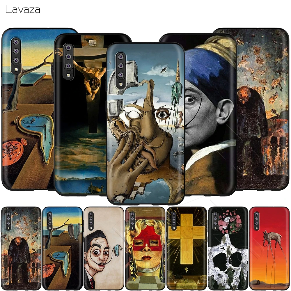 

Lavaza Salvador Dali Art Painting Case for Samsung Galaxy Note 10 Plus A10 A30 A40 A50 A70 M20 A20 A20S A10S A30S A50S