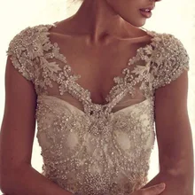 Великолепная новая женская белая/слоновая кость кружевная шаль болеро Свадебный жакет Хрустальная Свадебная накидка на заказ Роскошные куртки