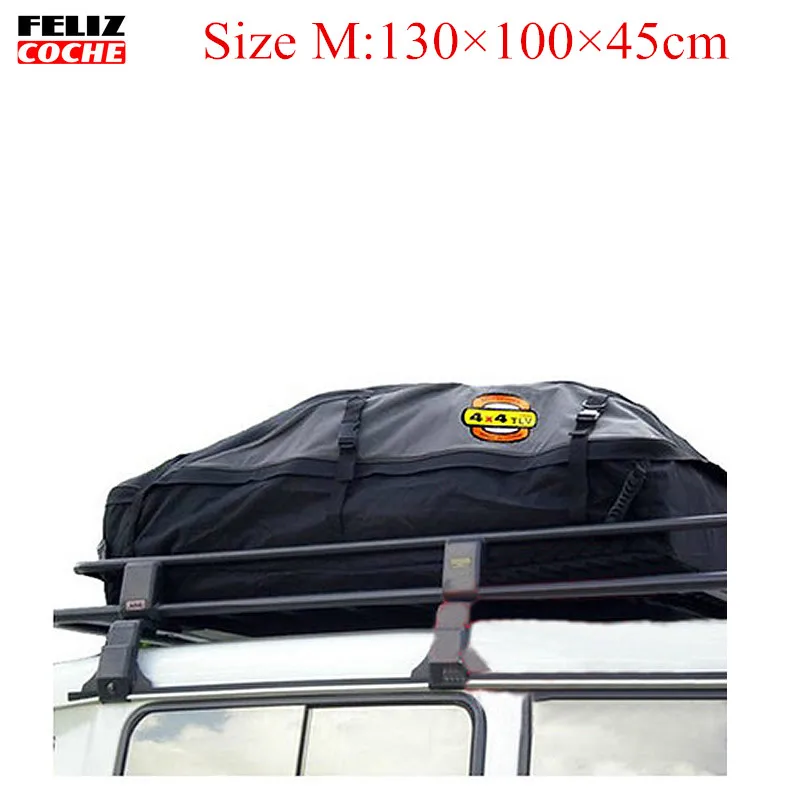 

Size M Universal Roof Top Cargo Carrier Bag Roof Top Waterproof Luggage Travel Cargo Rack Storage Bag Carrier A2122