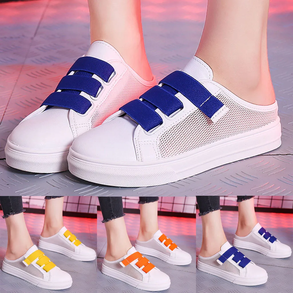 

Women Shoes Knitting Sock Sneakers Women Spring Summer Slip On Flat Shoes Women Plus Size Loafers Flats Walking#G8A