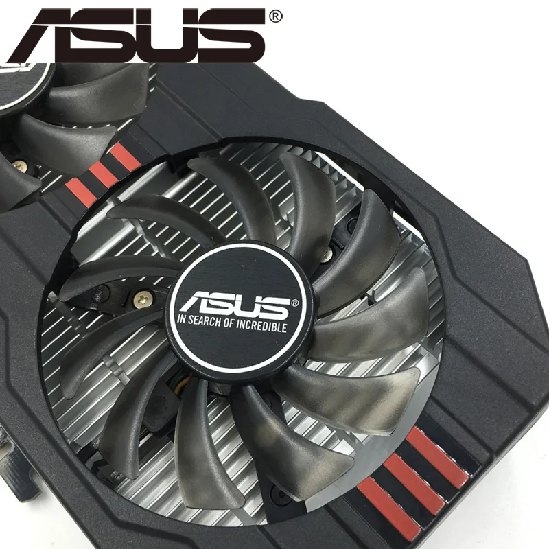 Видеокарта ASUS, GTX 750 Ti 2 Гб 128 бит GDDR5, графические карты для nVIDIA Geforce GTX 750Ti, б/у, VGA карты GTX750TI 1050, оригинал-3