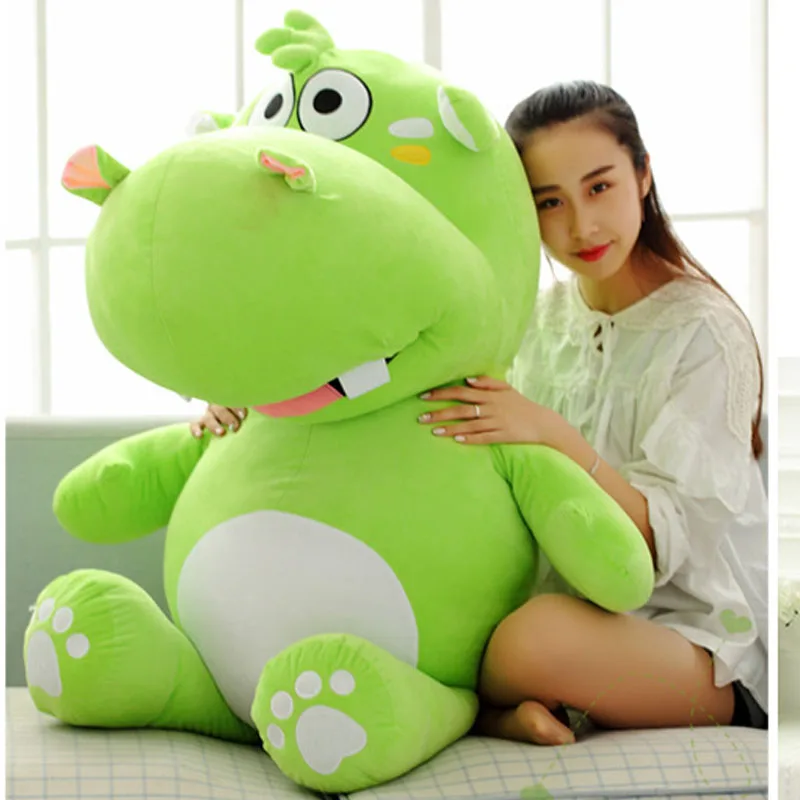 2017 New Arrival Baby Lovely Dolls Cute Lifelike Hippo Plush Toys Stuffed Dolls Kids Best Holiday Gifts