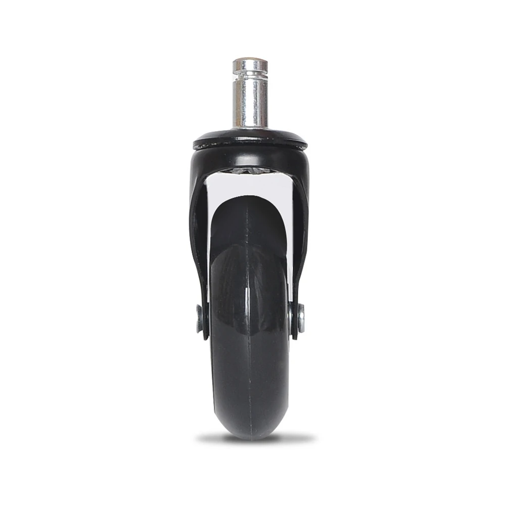 

3inch Furniture Universal Mute Hardware Caster Office Home Swivel PU Vibration Reducing Skate Style Chair Wheel 5PCS/Set