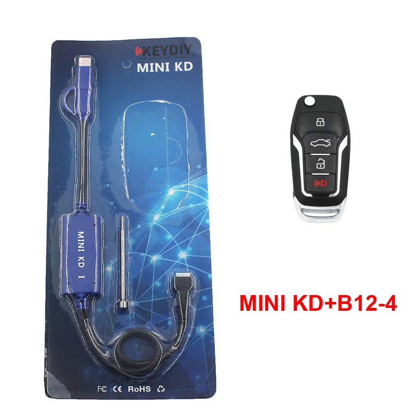 MINIKD with B12-4 Мини KD удаленный генератор ключей Поддержка Android сделать более 1000 автоматических пультов дистанционного управления, похожих с KD900+ B13 B10-3 B12-4 - Цвет: MINIKD with B12-4