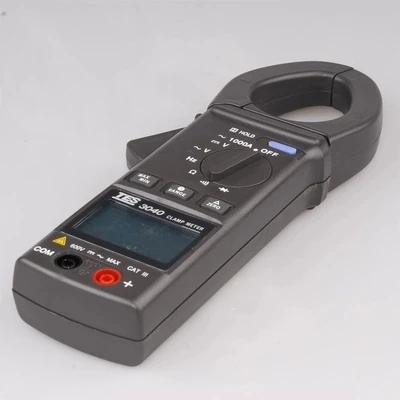 TES-3040 клещи переменного тока цифровой мультиметр тестер сопротивления