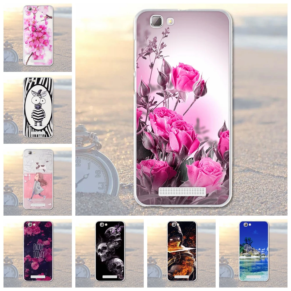 

Soft Silicon Cell Phone Cases For ZTE Blade A610 V6 Max BA610 BA610T BA610C A 610 Cover Flower Shell Skin Housing for ZTE A610