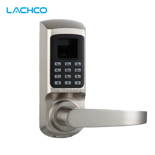 Cheap Lachco Biometric Electronic Lock Door Lock Fingerprint
