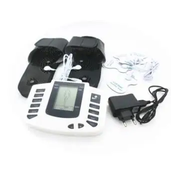 preço JR 309 meridiano digital de massagem com chinelos de intermediário no domínio da freqüência massageador + 4 eletrodo pads frete grátis