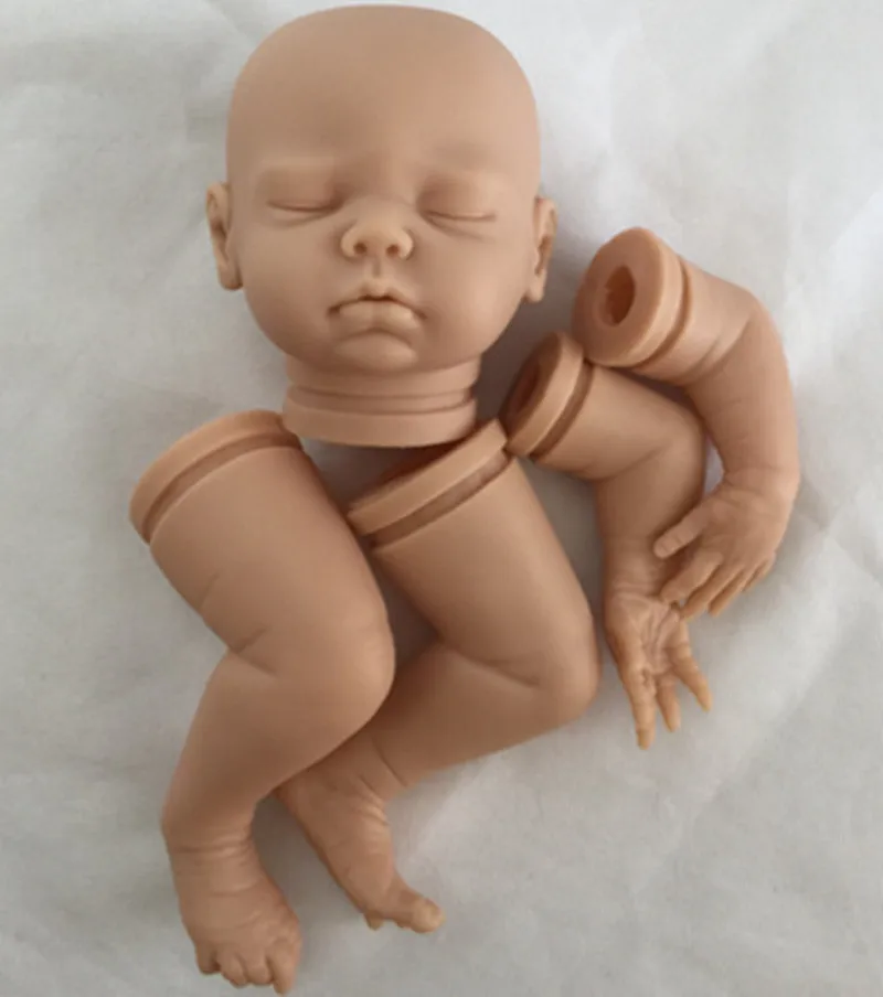 Reborn Doll Kits for 18inches Soft Vinyl Reborn Baby Dolls Accessories for DIY Realistic font b