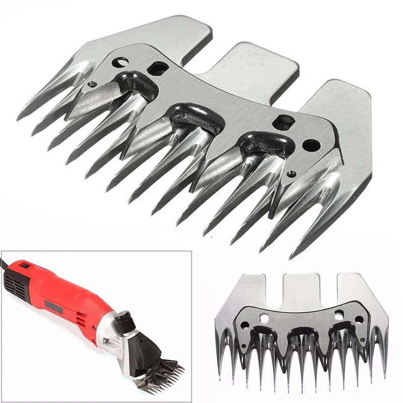 Straight Blade Sheep Shearing Clipper Stainless Steel Sheep Wool Shear Scissors For Livestock Grooming