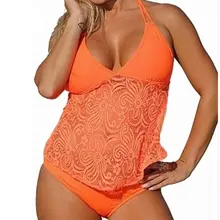 2019 Lace Mesh Bikini Set Sexy Halter Swimsuits Backless Low Waist Bathing Suit Push Up Large Size Women Swimwear Tankini S-5XL 2019 Lace Mesh Bikini Set Sexy Halter Swimsuits Backless Low Waist Bathing Suit Push Up Large Size Women Swimwear Tankini S-5XL