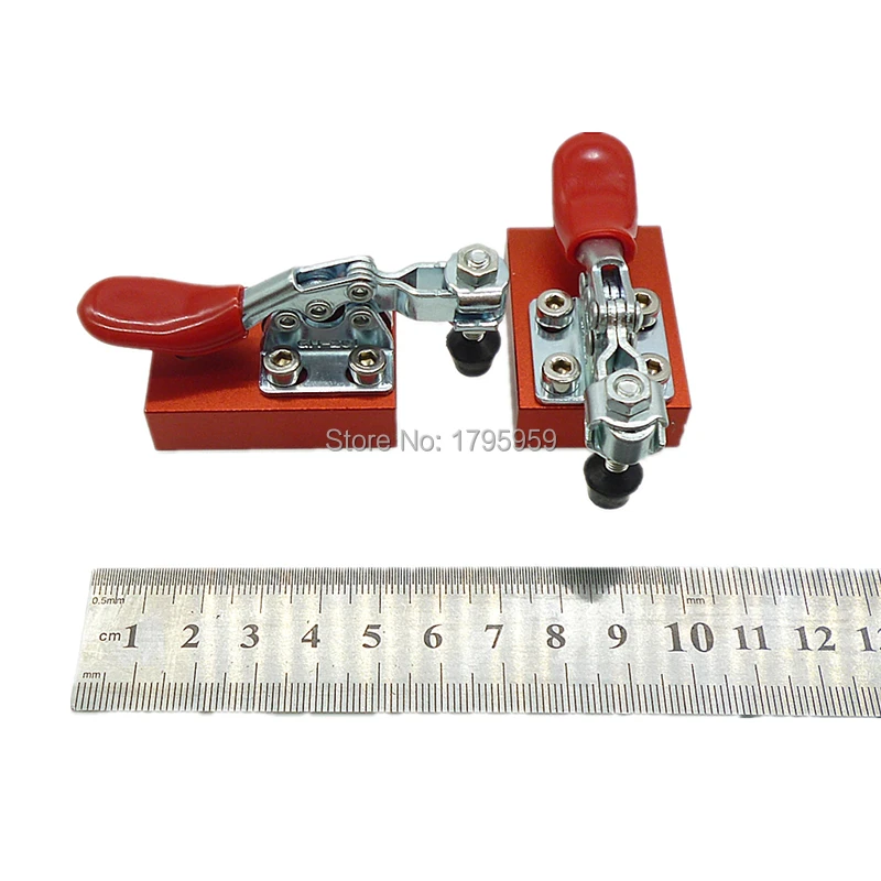 2 шт. CNC Рабочий стол приспособление гравировальный станок крепление платен быстрый зажим для работы по дереву пластина деревянная алюминиевая пластина фиксированный инструмент