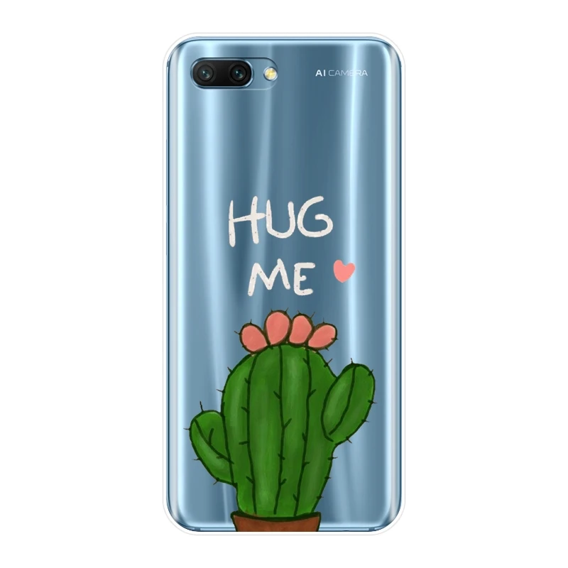 Силиконовый чехол для телефона Huawei Honor 7 7S 7X 7A 7C Pro 10 9 8 8X MAX мягкая задняя крышка С
