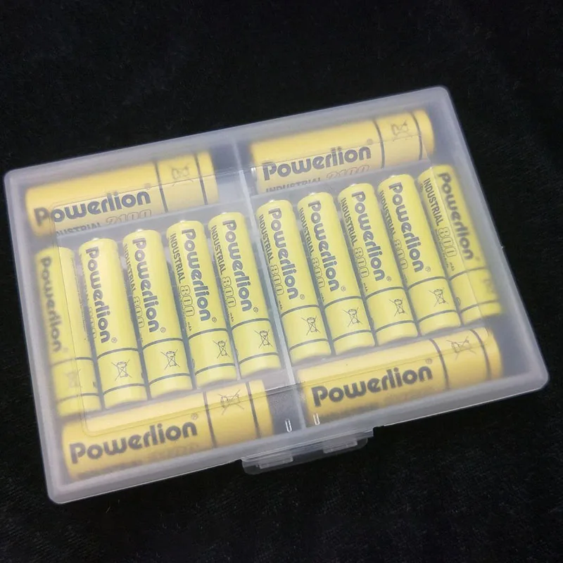 

Waterproof Plastic Batteries Container Bag Case AA / AAA Battery Storage Box Organizer Box Case for 10pcs AAA or AA Batteries