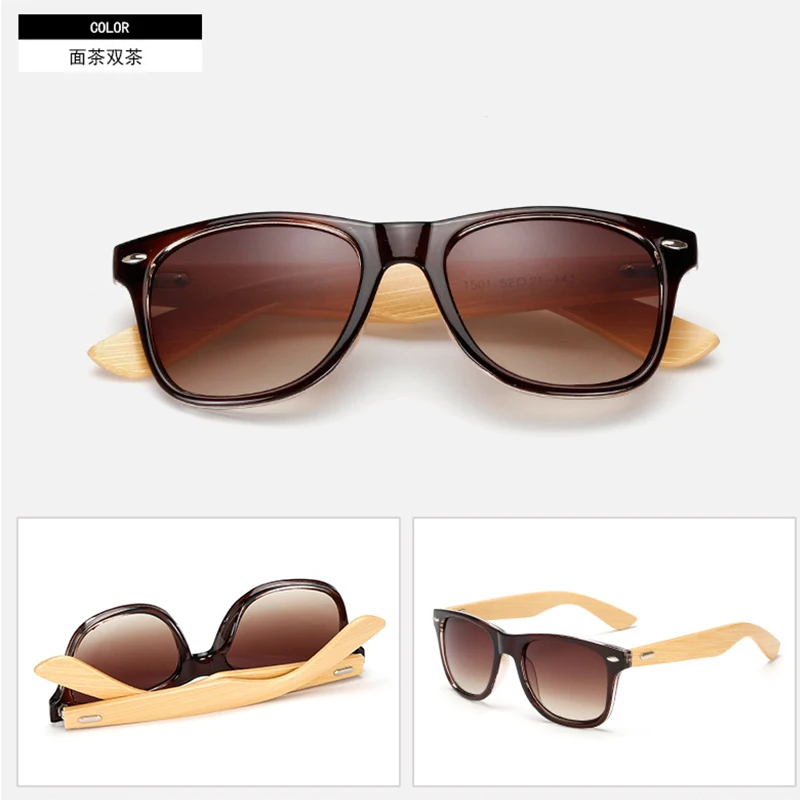 

2019 New Fashion Brand Design Wood Men Bamboo Sunglasses Women Sun Glasses Boy Sport Goggles Glasses Girls Eyewear oculos de sol