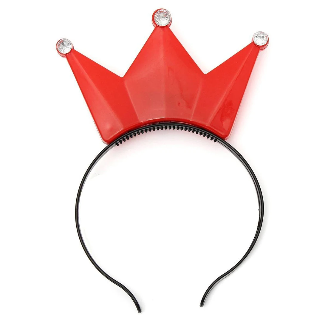 1 шт. светодиодный мигающий диадема, Корона лента для волос на Рождество, день рождения, принцесса, король, украшение