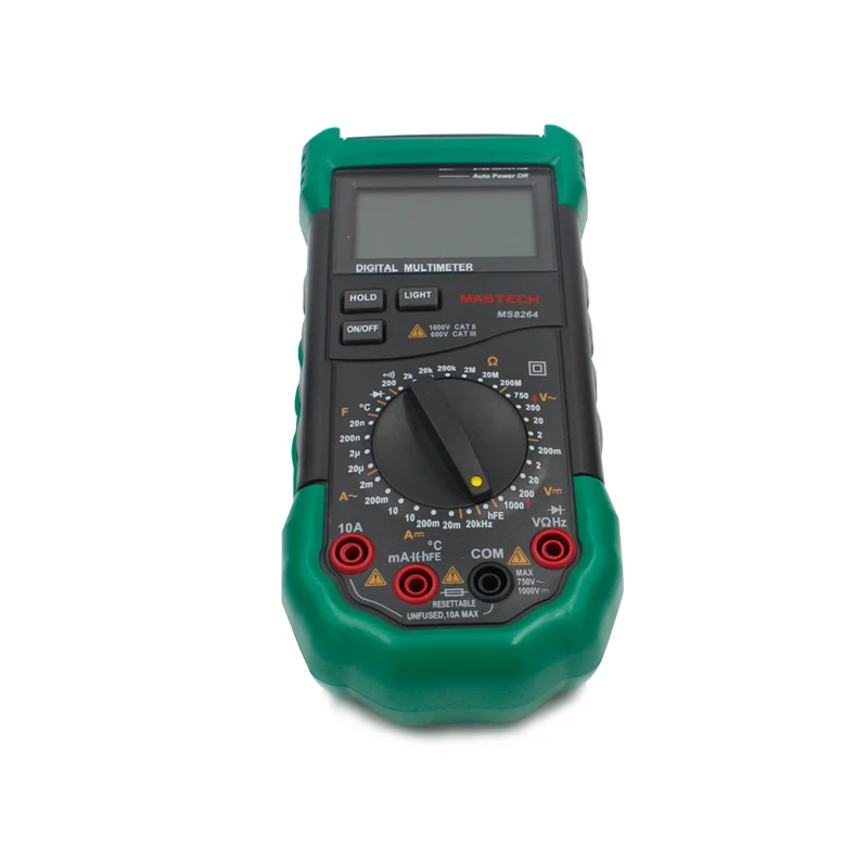 

Mastech MS8264 Auto Range Digital Multimeter Full protection ac/dc ammeter voltmeter ohm Frequency electrical tester diode test