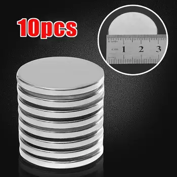 

10pcs N52 Neodymium Magnet 30x3MM Super Strong Round Powerful Magnet Permanent Neodymium Magnetic Rare Earth Disc