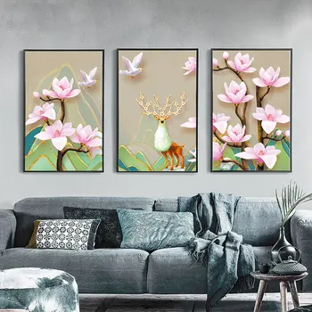 

special shaped Diamond Painting cross stitch DIY Round Rhinestone Full Diamond Embroidery picture Diamond Mosaic Needlework deer