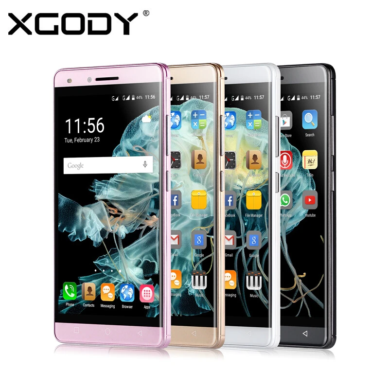 XGODY X11 5 0 inch Mobile Phone MTK6580 Quad Core 512MB RAM 8GB ROM Android 5
